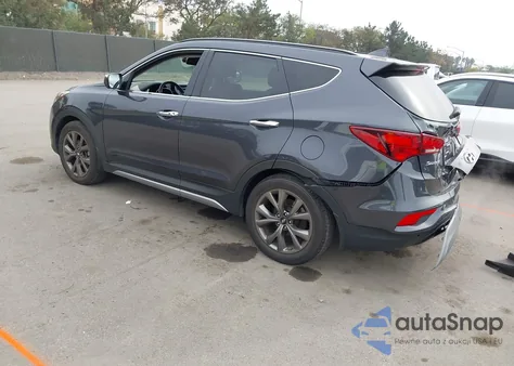 2017 Hyundai Santa Fe Sport 2.0T Ultimate z USA, uszkodzony, nr VIN 5XYZW4LA2HG500877